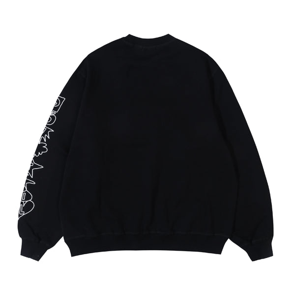 Papillon Crewneck - Black