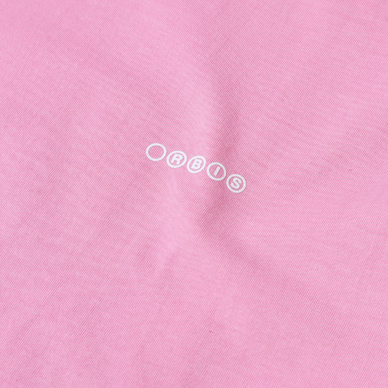 Orbis Panel Short Sleeve T-Shirt – Pink