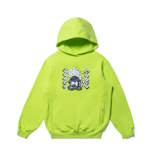 Brick Hoodie - Lime