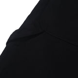 Panel Rivet Shorts - Black