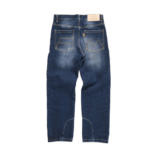 Sliced Washed Denim Pants