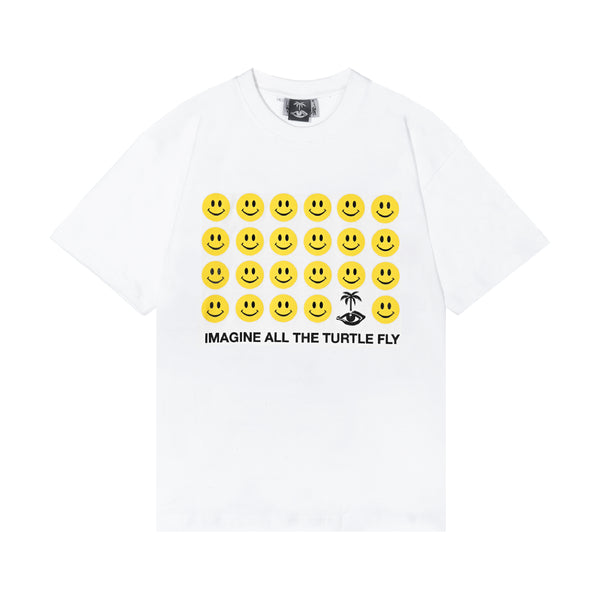 Smile Shortsleeve T-Shirt - White
