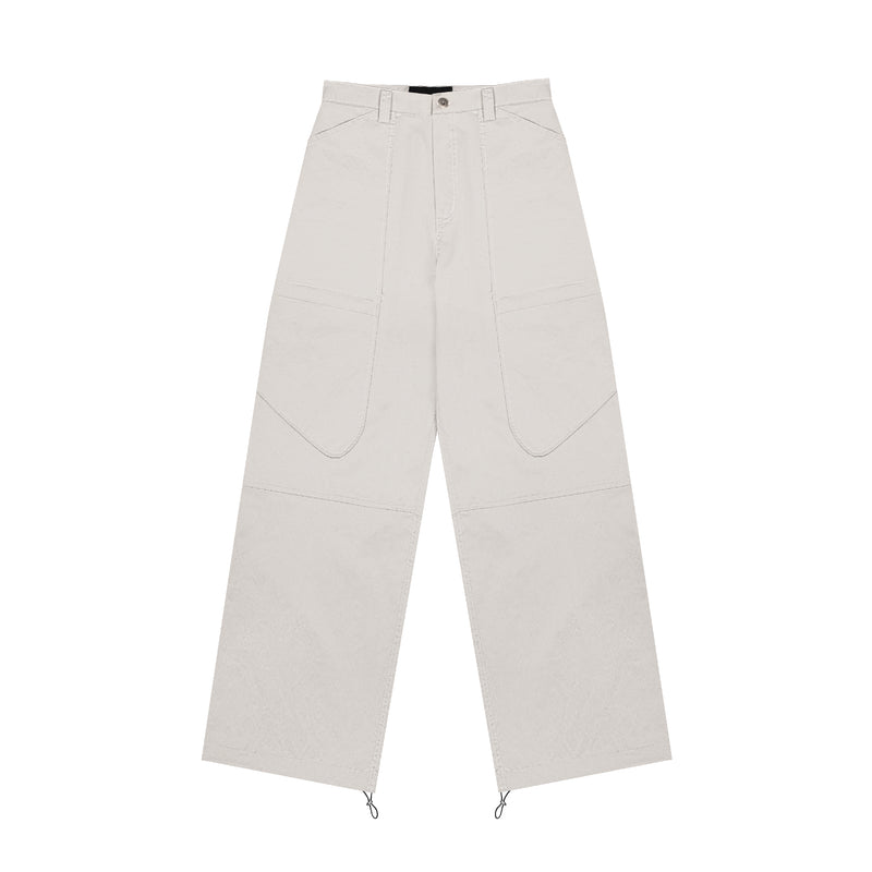 Extended Pocket Pants - Light Grey