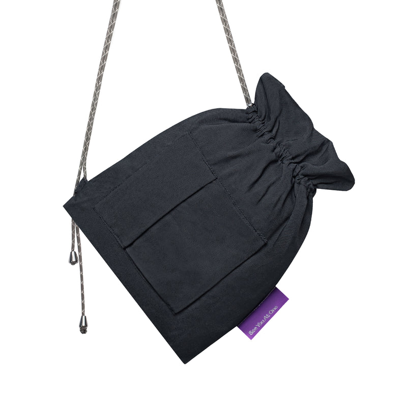 Draw String Bag - Illusion Grey