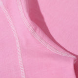 Orbis Panel Short Sleeve T-Shirt – Pink