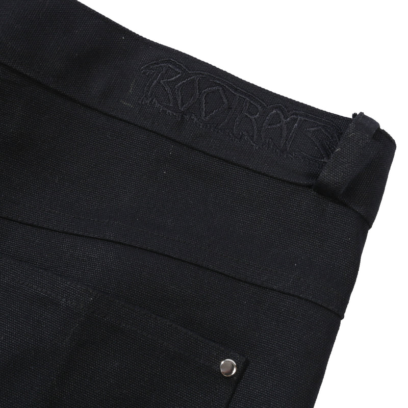 Double Knee Pants - Black