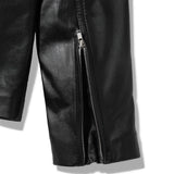 Mayhem Leather Jacket - Black