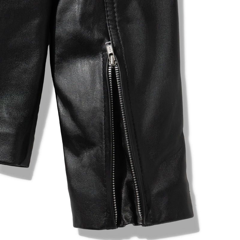 Mayhem Leather Jacket - Black