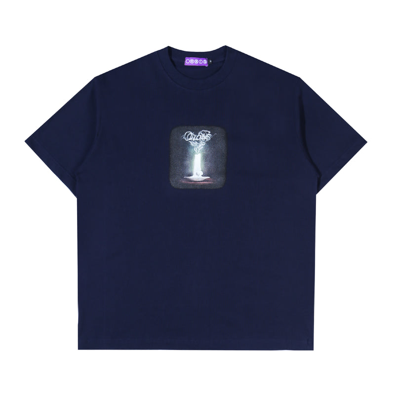 Candle T-Shirt - Navy