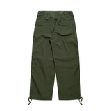 Pleated Knee Pants - Green