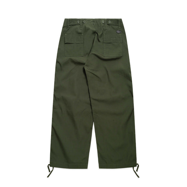 Pleated Knee Pants - Green