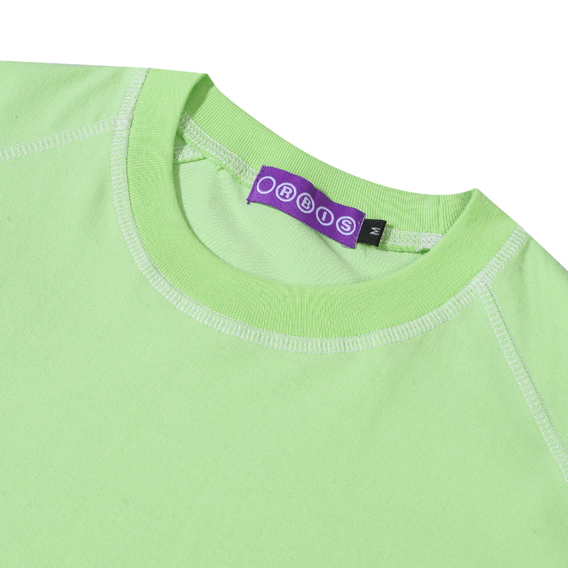 Orbis Panel Short Sleeve T-Shirt – Light Green