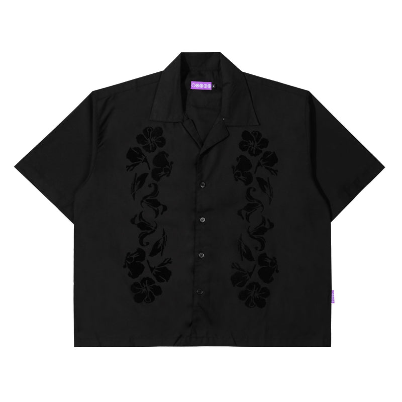 Flower Shirt - Black