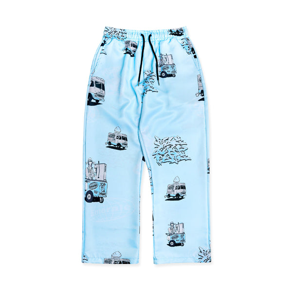 Ice Cold Blue Long Pants - Blue