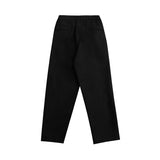 Double Pleats Pants - Black
