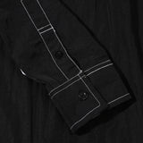 Crinckle Shirt - Black