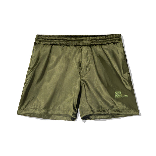 Krypt Short Silk - Olive Green