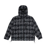 Icon Logo Wind Breaker Jacket - Black