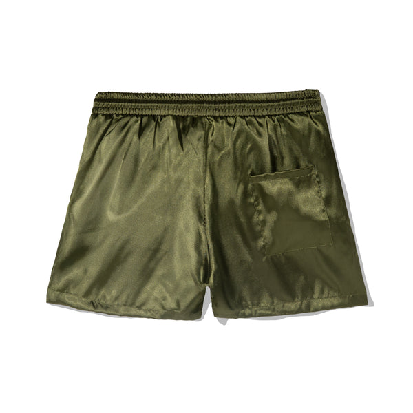 Krypt Short Silk - Olive Green
