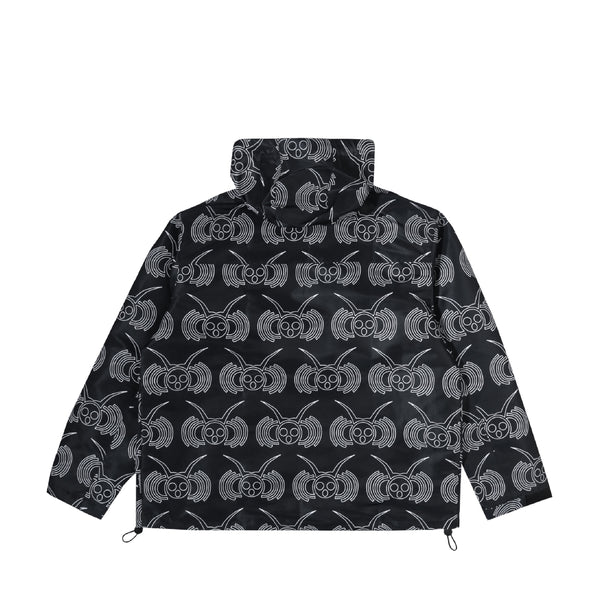 Icon Logo Wind Breaker Jacket - Black