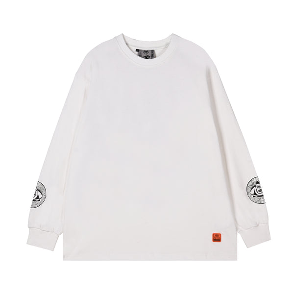 Gong Gnome Ls T-Shirt - White