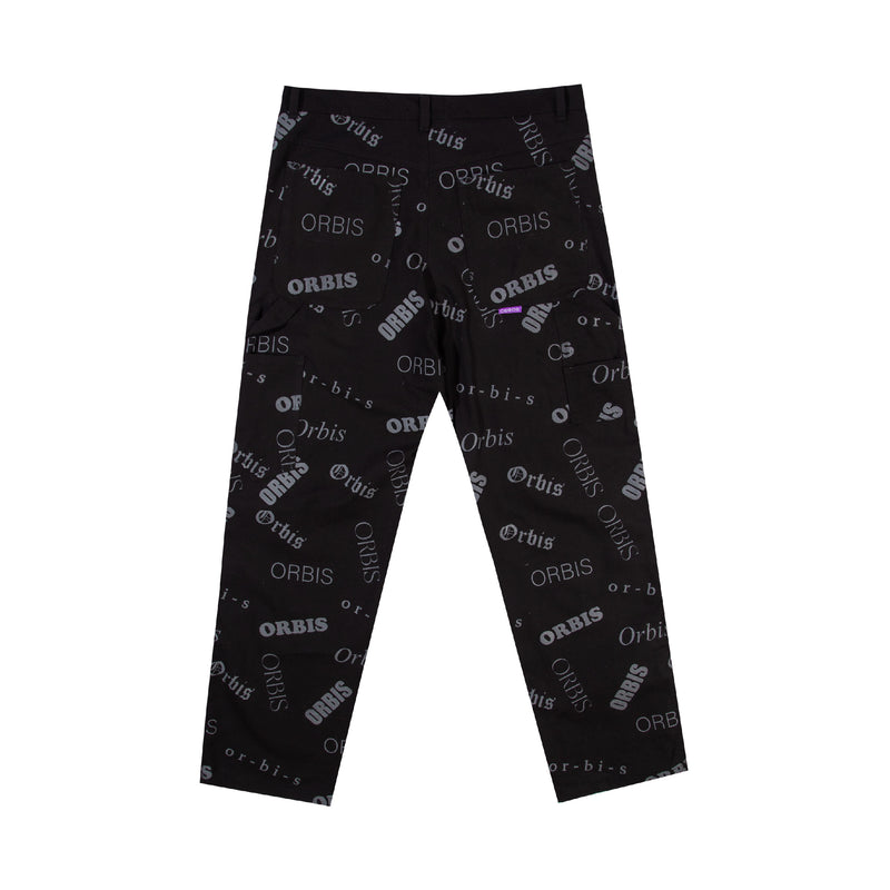 Letter Pants - Black