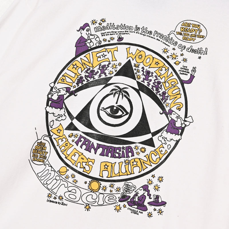 Gong Gnome Ls T-Shirt - White