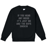 Smokin Boys Crewneck Sweatshirt - Black