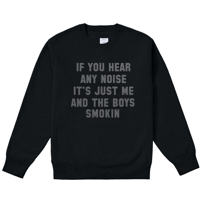 Smokin Boys Crewneck Sweatshirt - Black