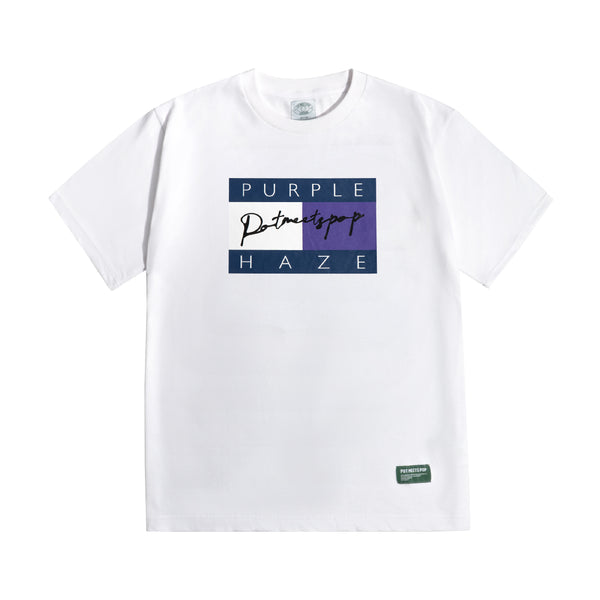 Purple Haze Tee - White