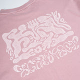 Raung Graphique Padar T-Shirt - Dusty Rose Pigment Dyed