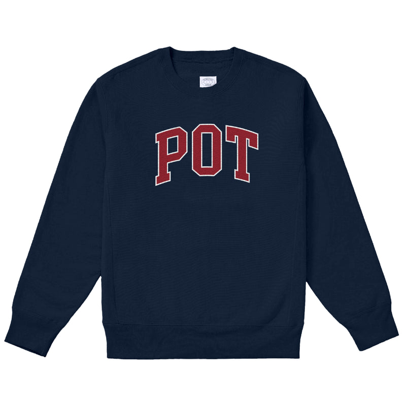 Pot Crewneck Sweatshirt - Navy