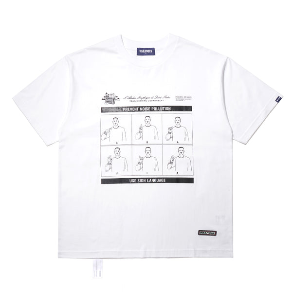 Quiet T-Shirt - White