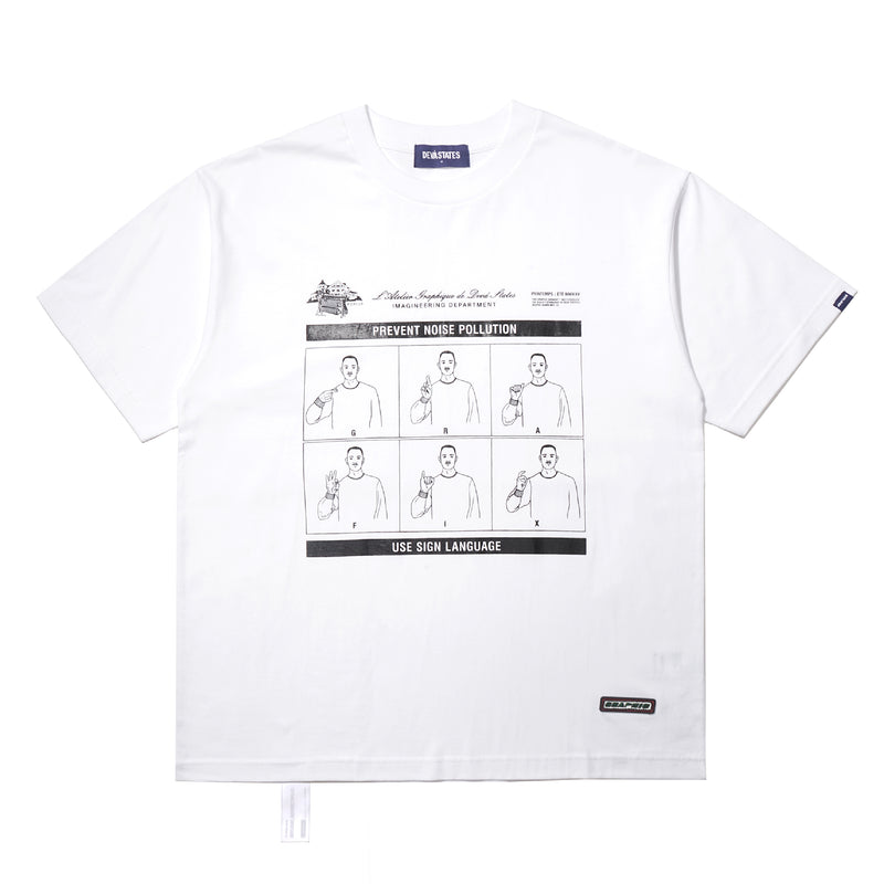 Quiet T-Shirt - White