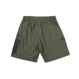 Mesh Pocket Utility Shorts - Green