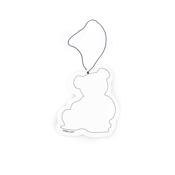 Bear Car Freshner - White