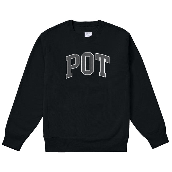 Pot Crewneck Sweatshirt - Black