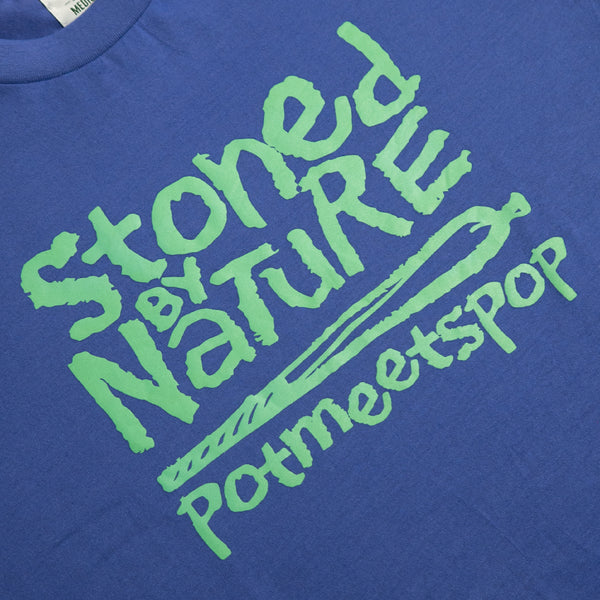 Stoned By Nature Tee - Purple