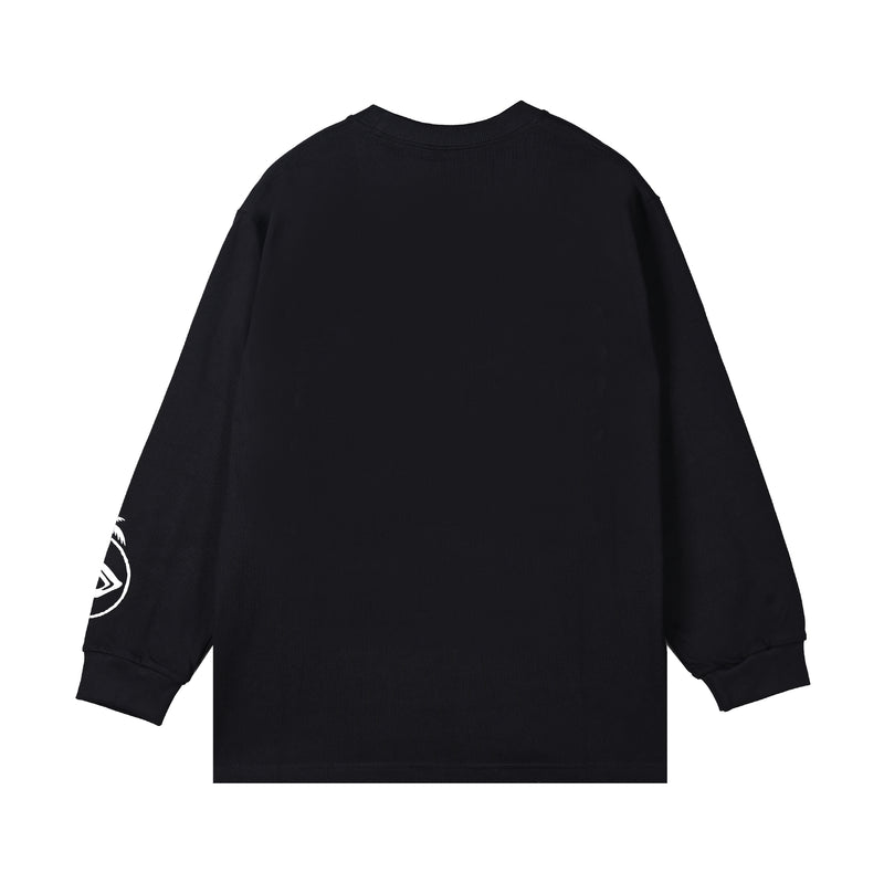 Realms Ls T-Shirt - Black