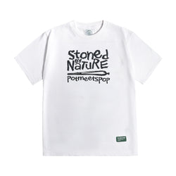 Stoned By Nature Tee - White