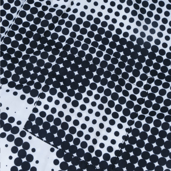 Orbis Dots Shirt - B/W
