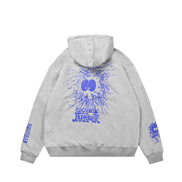 Worm Hoodie - White