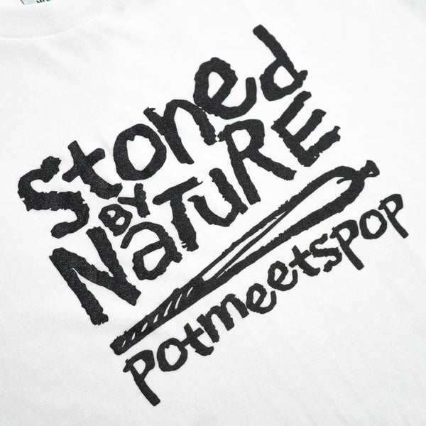Stoned By Nature Tee - White