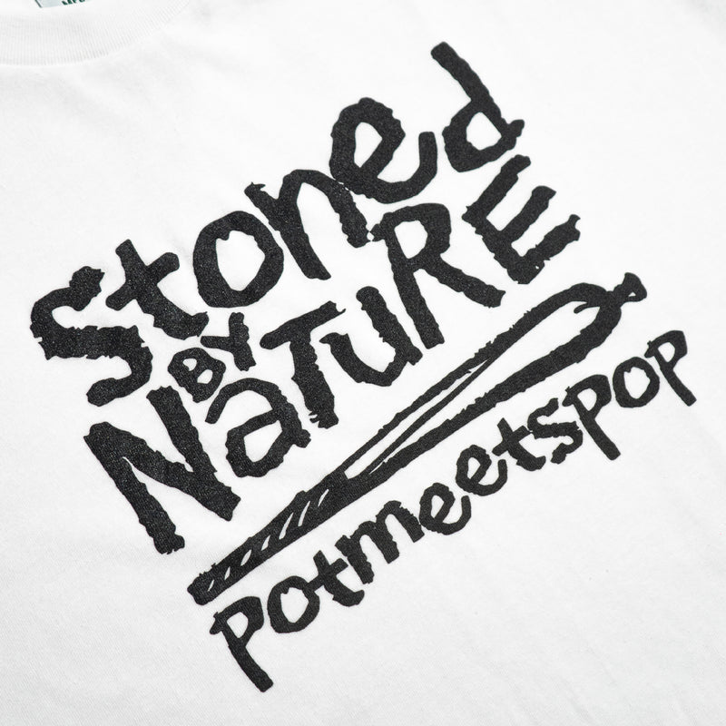Stoned By Nature Tee - White