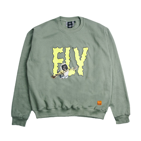 Fly Crewneck - Green