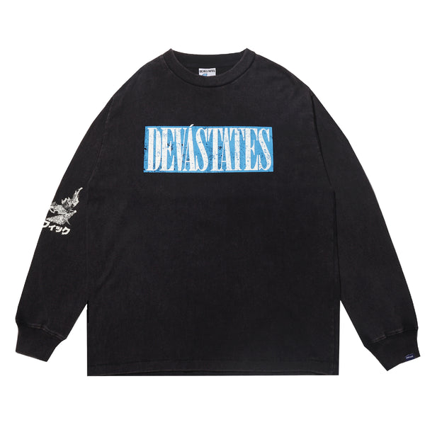 Guerre LS T-Shirt - Washed Black