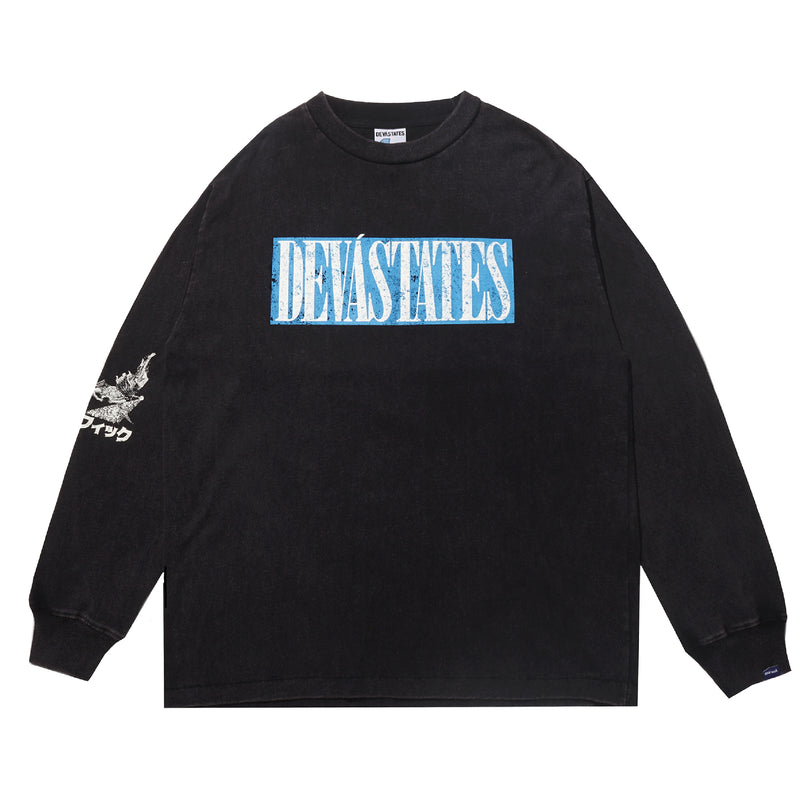 Guerre LS T-Shirt - Washed Black