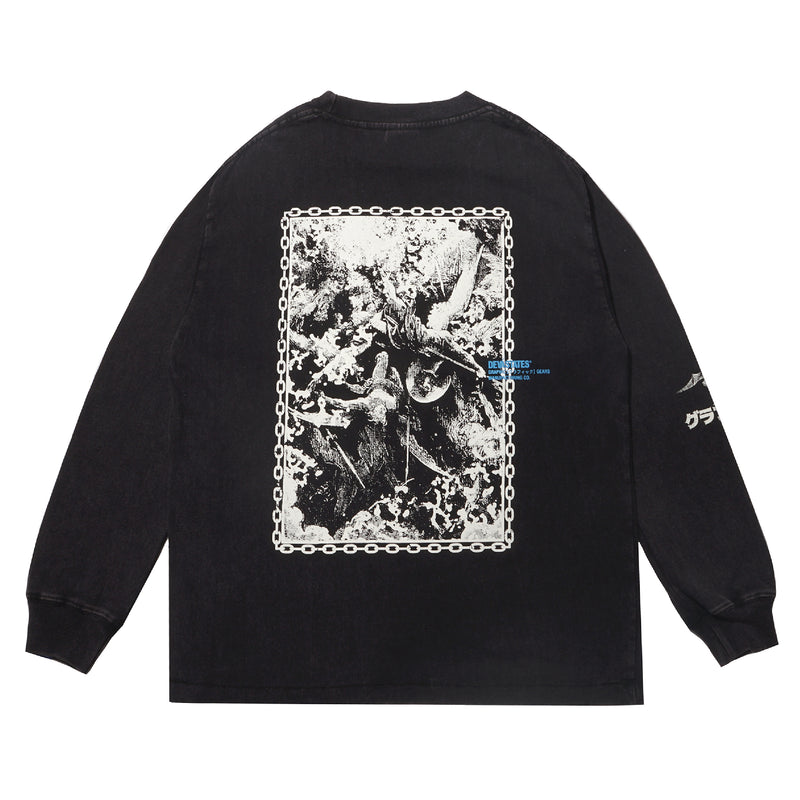 Guerre LS T-Shirt - Washed Black