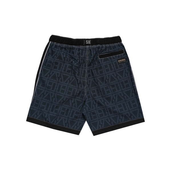 Chain Trek Shorts - Navy Blue