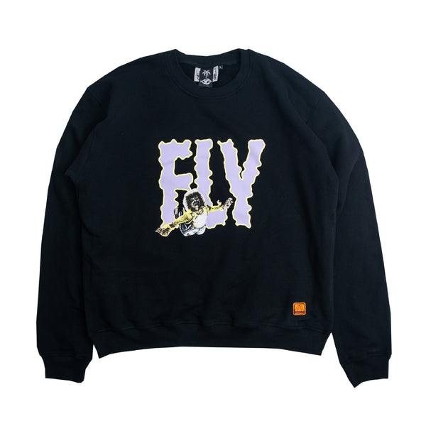 Fly Crewneck - Black